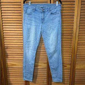 American Eagle Light Skinny Jeans